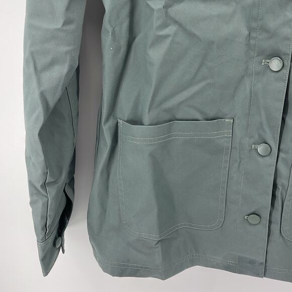 Legendary Whitetails fleece lined waxed cotton rain resistant button up jacket M - Picture 3 of 6